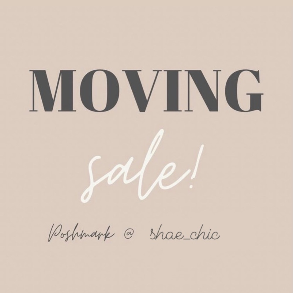 M o v i n g  S a l e🥂Last Week to buy items!